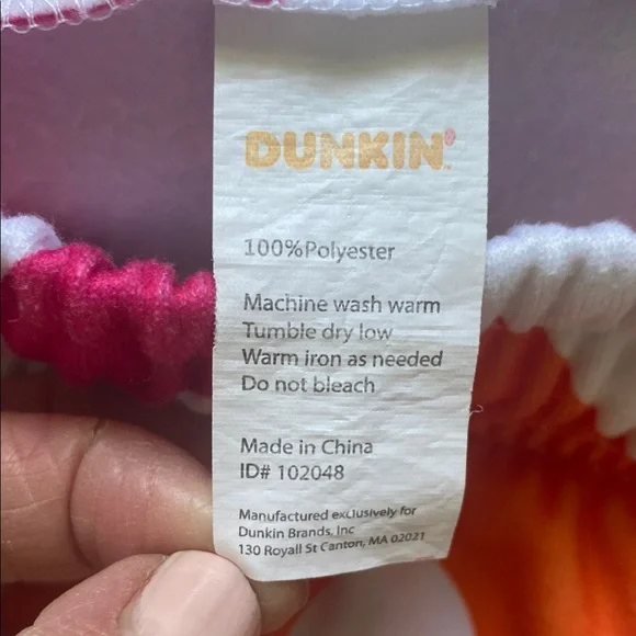 Dunkin sweatpants, XL, like new!!!